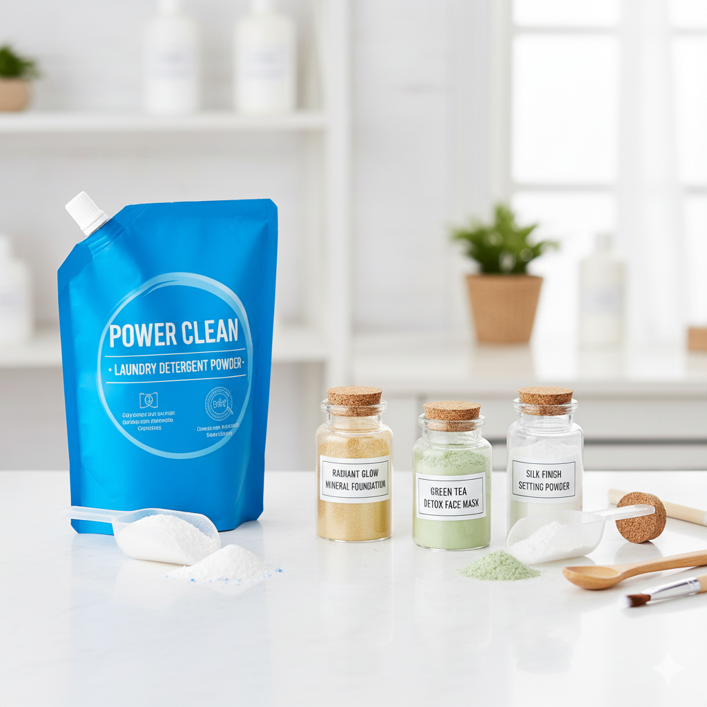 Powder Form for Detergents & Cosmetics